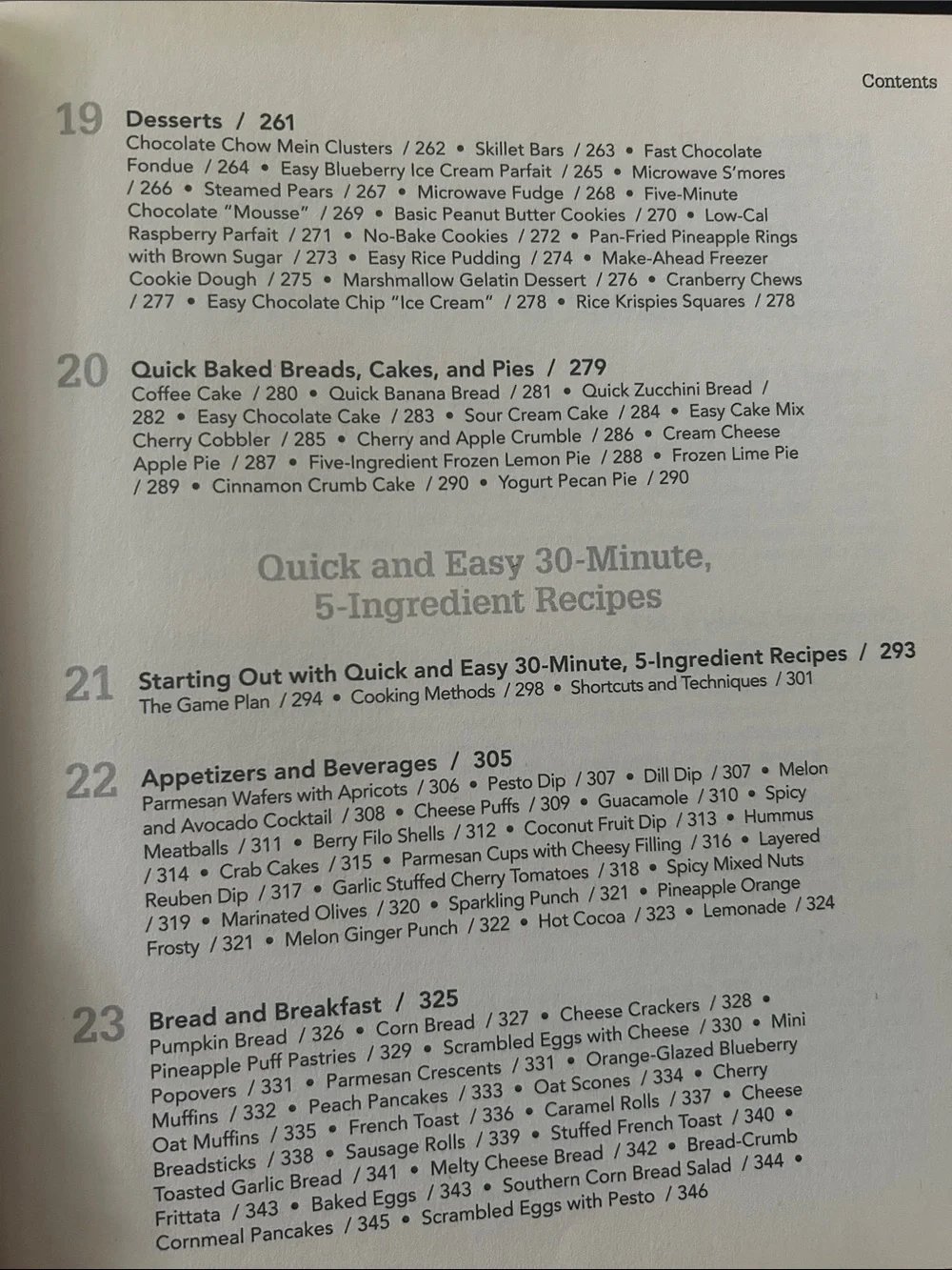 Meals in Minutes Cookbook